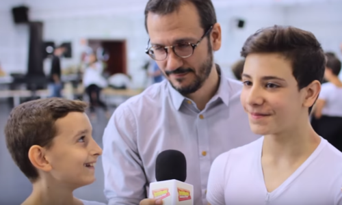 Masterclass de Antonio Navarro en la ‘Escuela Billy Elliot’