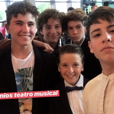 Momentos previos a la gala
